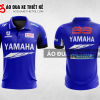 Mẫu áo đồng phục đội đua xe polo có cổ Yamaha màu xanh dương thiết kế ADXPL10