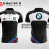Mẫu áo đồng phục đội đua xe polo có cổ BMW màu đen thiết kế ADXPL37