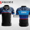 Mẫu áo đồng phục đội đua xe polo có cổ BMW màu xanh da trời thiết kế ADXPL91