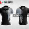 Mẫu áo đồng phục đội đua xe polo có cổ Chevrolet màu đen thiết kế ADXPL90