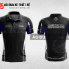 Mẫu áo đồng phục đội đua xe polo có cổ Nissan màu đen thiết kế ADXPL76
