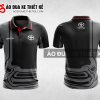 Mẫu áo đồng phục đội đua xe polo có cổ Toyota màu đen thiết kế ADXPL25