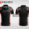 Mẫu áo đồng phục đội đua xe polo có cổ màu đỏ thiết kế ADXPL59